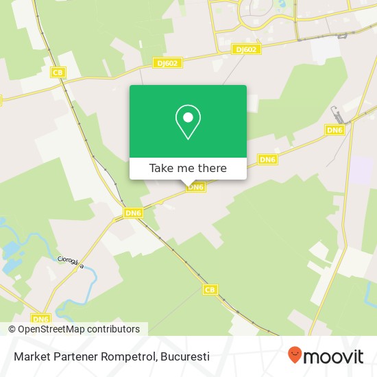 Market Partener Rompetrol map