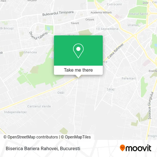 Biserica Bariera Rahovei map