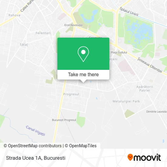 Strada Ucea 1A map