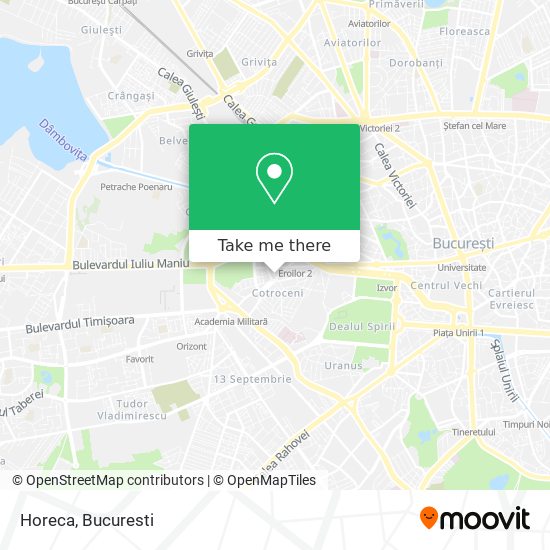 Horeca map