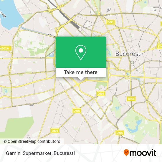 Gemini Supermarket map