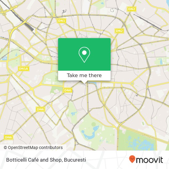 Botticelli Café and Shop map