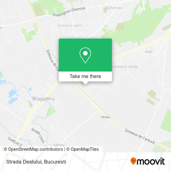 Strada Dealului map