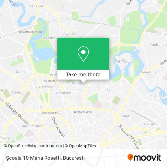 Școala 10 Maria Rosetti map