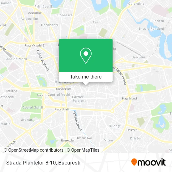 Strada Plantelor 8-10 map