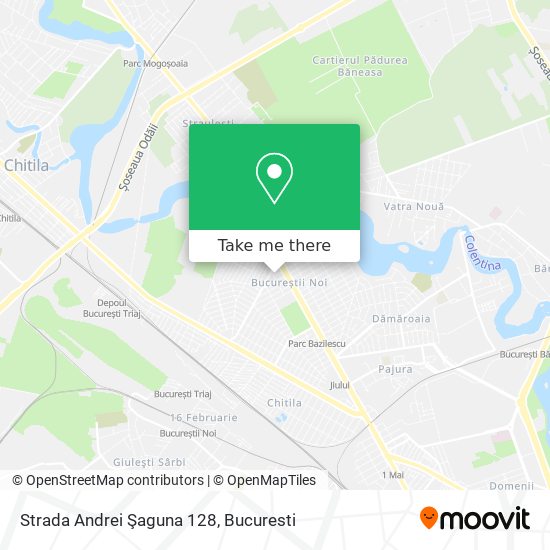 Strada Andrei Şaguna 128 map