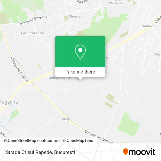 Strada Crișul Repede map