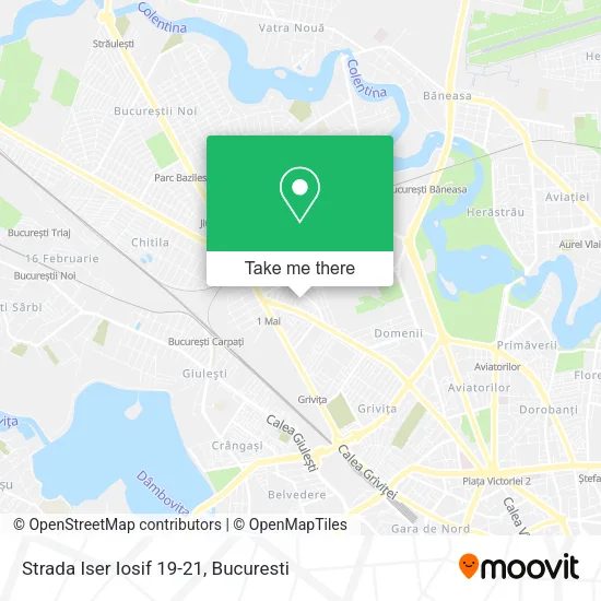 Strada Iser Iosif 19-21 map