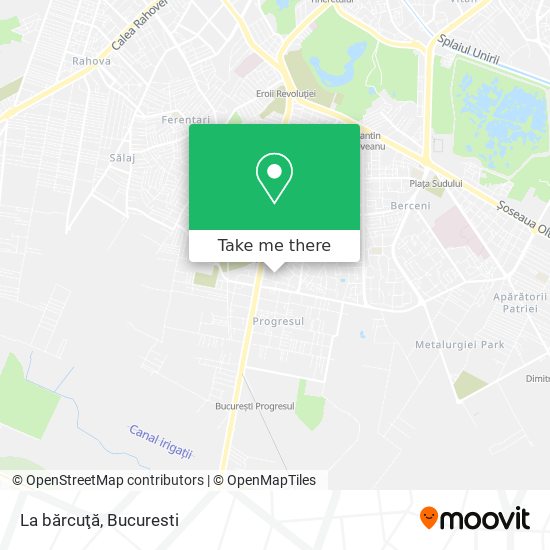 La bărcuţă map