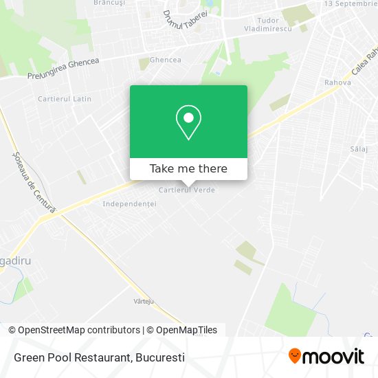 Green Pool Restaurant map