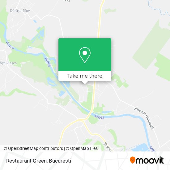 Restaurant Green map