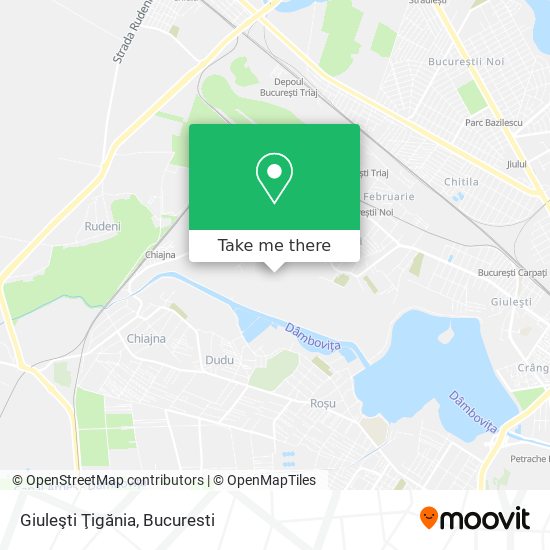 Giuleşti Ţigănia map