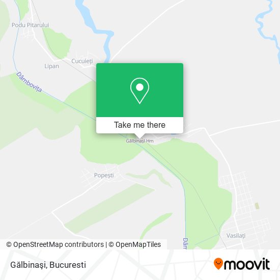 Gălbinaşi map