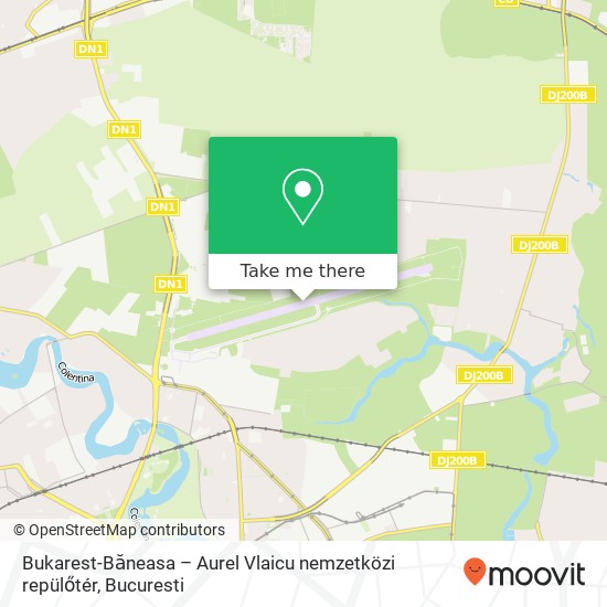 Bukarest-Băneasa – Aurel Vlaicu nemzetközi repülőtér map