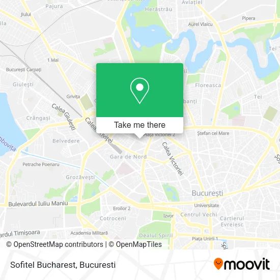 Sofitel Bucharest map