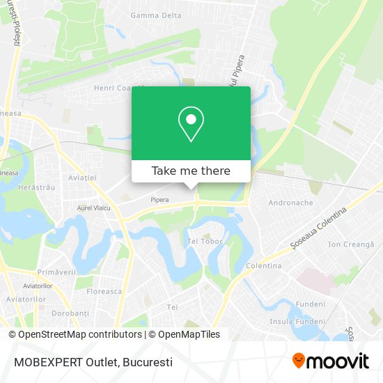 MOBEXPERT Outlet map