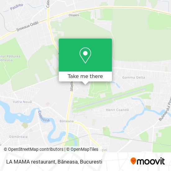 LA MAMA restaurant, Băneasa map