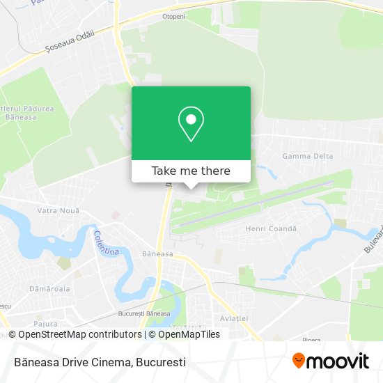 Băneasa Drive Cinema map