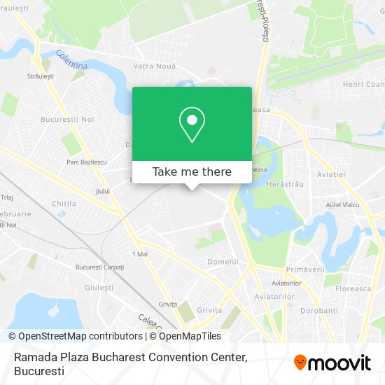 Ramada Plaza Bucharest Convention Center map