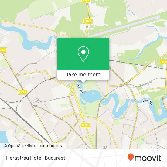 Herastrau Hotel map