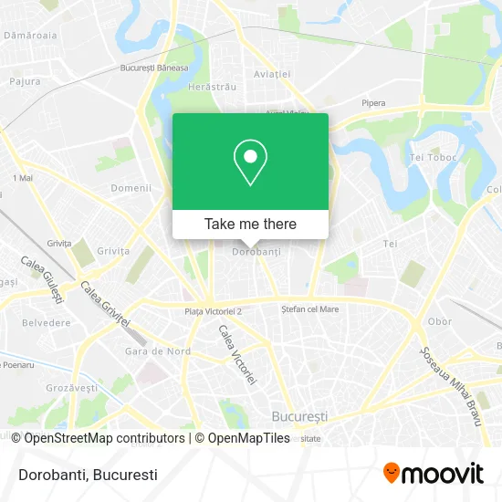 Dorobanti map