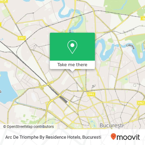 Arc De Triomphe By Residence Hotels map