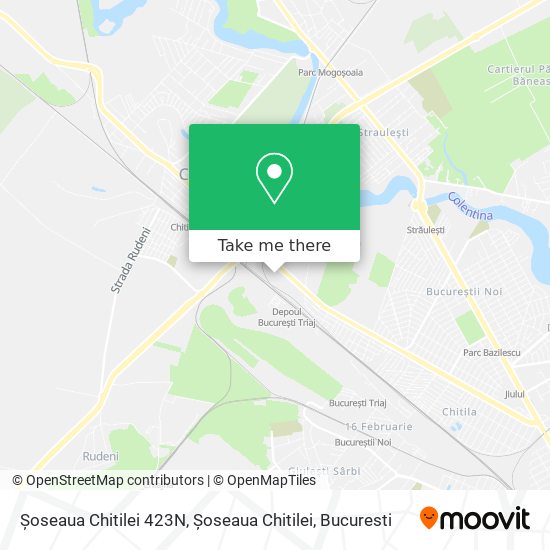 Șoseaua Chitilei 423N, Șoseaua Chitilei map