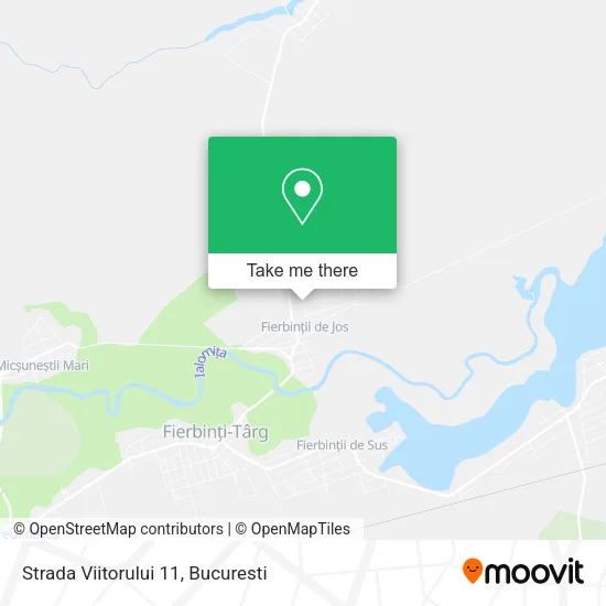 Strada Viitorului 11 map