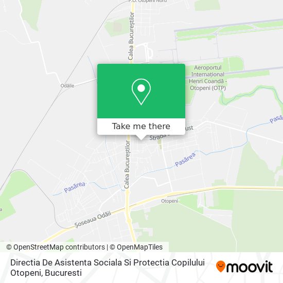 Directia De Asistenta Sociala Si Protectia Copilului Otopeni map