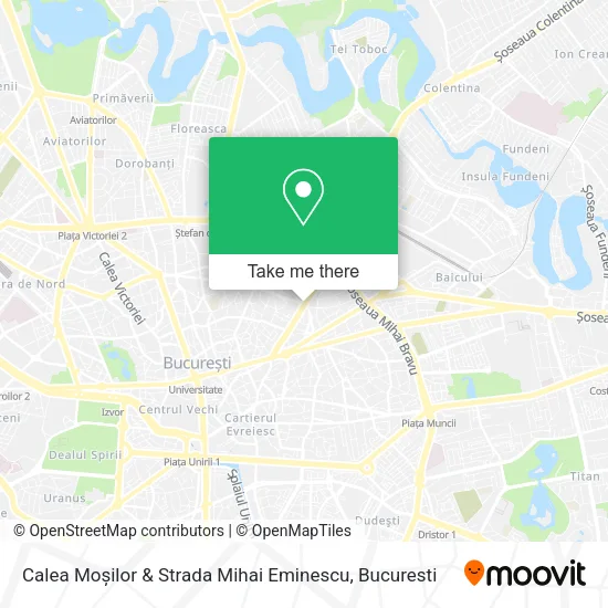 Calea Moșilor & Strada Mihai Eminescu map