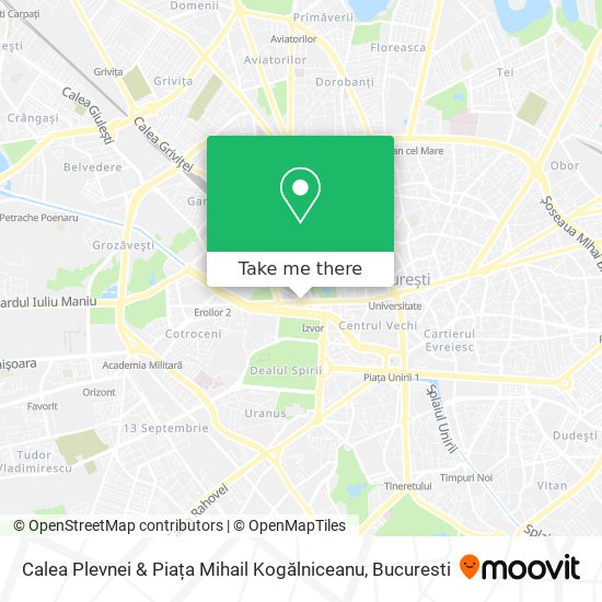Calea Plevnei & Piața Mihail Kogălniceanu map