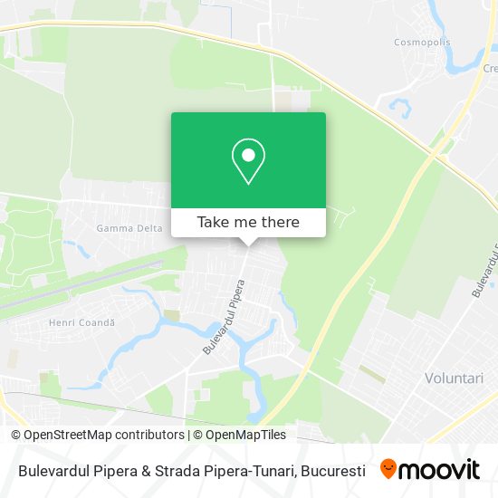 Bulevardul Pipera & Strada Pipera-Tunari map