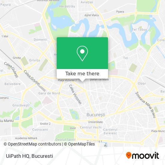 UiPath HQ map