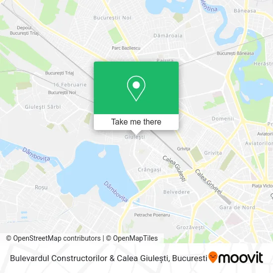 Bulevardul Constructorilor & Calea Giulești map