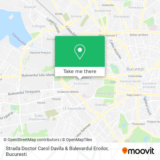 Strada Doctor Carol Davila & Bulevardul Eroilor map