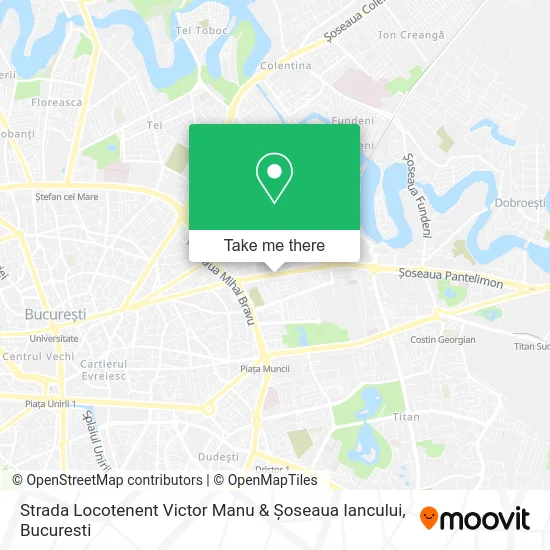 Strada Locotenent Victor Manu & Șoseaua Iancului map