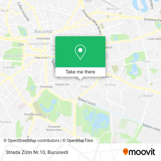 Strada Zizin Nr.10 map