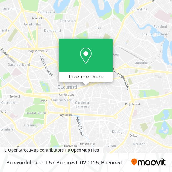Bulevardul Carol I 57 București 020915 map