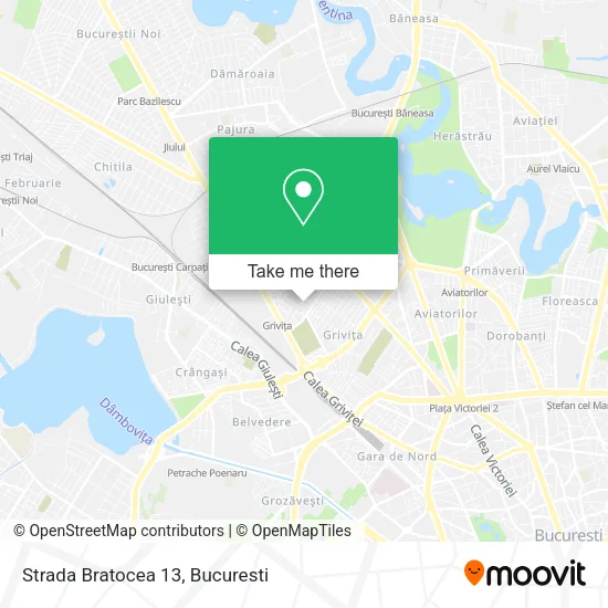Strada Bratocea 13 map