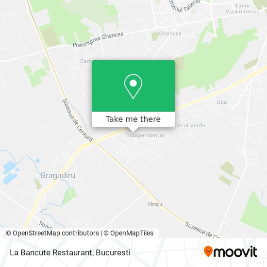 La Bancute Restaurant map