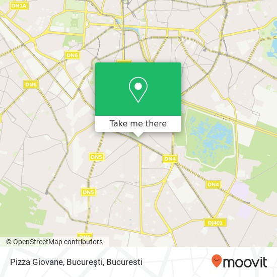 Pizza Giovane, București map