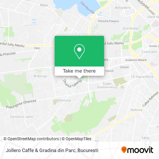 Jollero Caffe & Gradina din Parc map