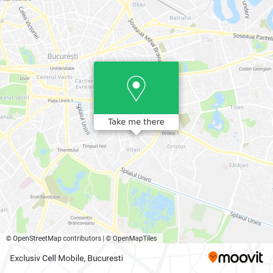 Exclusiv Cell Mobile map