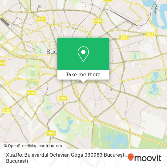 Xua.Ro, Bulevardul Octavian Goga 030983 București map