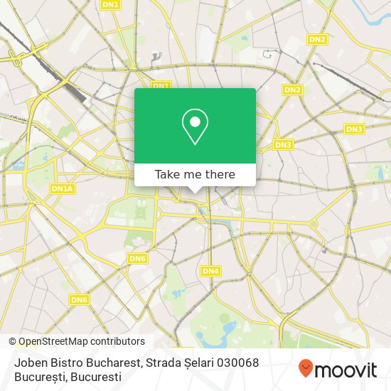 Joben Bistro Bucharest, Strada Șelari 030068 București map