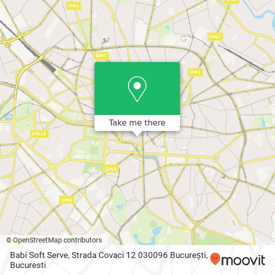 Babi Soft Serve, Strada Covaci 12 030096 București map