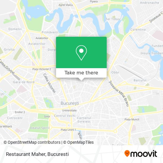Restaurant Maher map