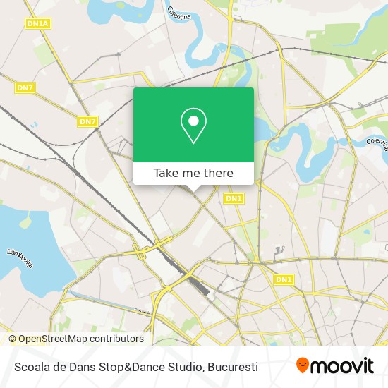 Scoala de Dans Stop&Dance Studio map