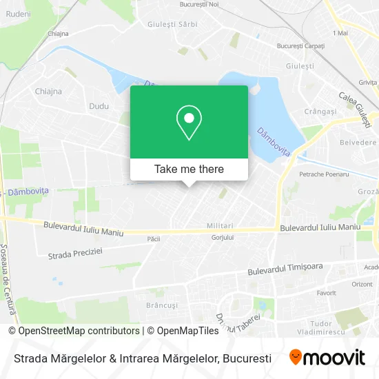 Strada Mărgelelor & Intrarea Mărgelelor map