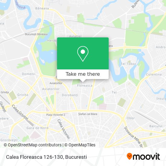 Calea Floreasca 126-130 map